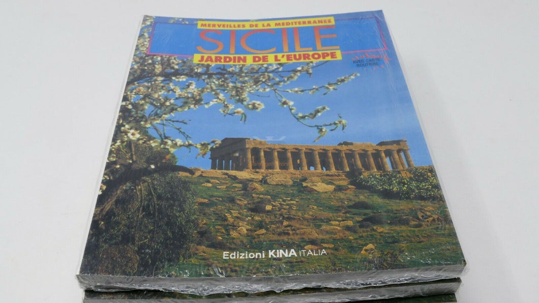10 Libri di Sicilia Giardino d'Europa in francese: Merveilles de la Mediterranee-Sicile-Jardin de l'Europe -