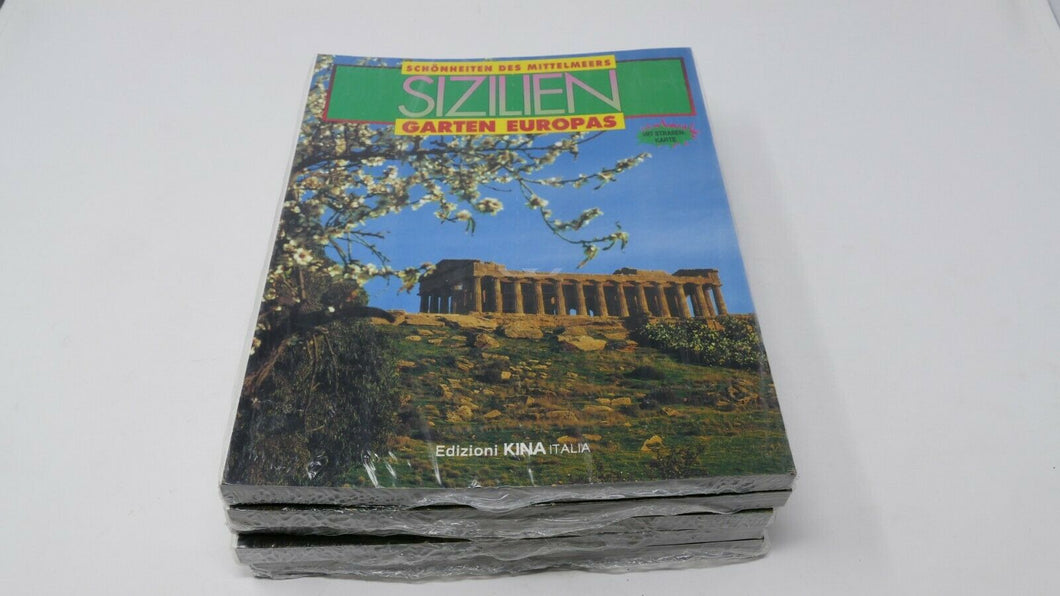 10 Libri di Sicilia Giardino d'Europa in tedesco : Schönheiten des mittelmeers-Sizilien-Garten Europas -