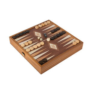 Stile Classico - 4 in 1 Set Combo in legno - Scacchi/Backgammon/Ludo/Snakes