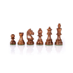 Pezzi di scacchi Staunton in legno  Altezza del Re 8.5cm