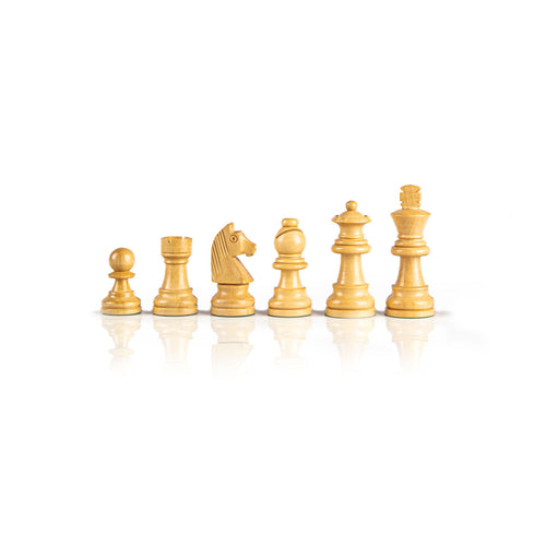 Pezzi di scacchi Staunton in legno  Altezza del Re 76mm