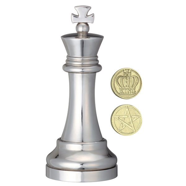 Rompicapo Re Bianco degli Scacchi - Hanayama - Livello 3 - Puzzle Chess King***