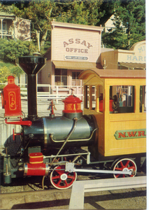 Cartolina Antica Locomotiva a Vapore [37855/1]  - Vintage