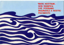 Carica l&#39;immagine nel visualizzatore di Gallery, Cartolina Postcard &quot;Mare Nostrum&quot; (F/582) Marzari - Tema Ecologico