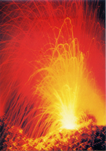 Carica l&#39;immagine nel visualizzatore di Gallery, Cartolina Etna in Eruzione [24561] GMC