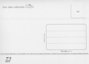 Cartolina Fantasia Italcards Free Time Collection (502) - Palla