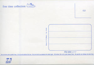 Cartolina Collezione Free Time (523) - Italcards Bologna-Ragazza che Fotografa