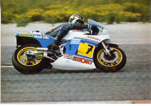 Carica l&#39;immagine nel visualizzatore di Gallery, Cartolina Moto GP- Suzuki n°7 (F/636) Kina Italia (2) Anni &#39;80