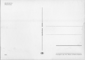 Cartolina Riposto Panorama (621) Tecnograf Spa Anni '60.
