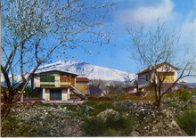Carica l&#39;immagine nel visualizzatore di Gallery, Cartolina Etna con caseggiati [Etna m.3340] (022) Kina Italia