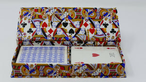 Ramino in scatola verticale "Poker Queens" di Dal Negro