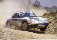 Carica l&#39;immagine nel visualizzatore di Gallery, Cartolina Porsche 911 SC RS (Rally) [Saed Al Hajri e John Spiller] (D) Garami