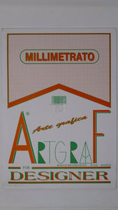 Blocco Carta Millimetrata A3 10 Fogli Artgraf