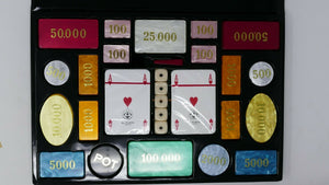 Scatola Poker Set Italcards - gettoni madreperlati, dadi poker e carte da poker