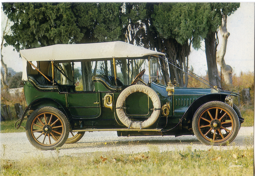 Cartolina Postcard Auto De Dion Bouton 1914 (2/2097/G) Garami Milano