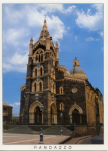 Carica l&#39;immagine nel visualizzatore di Gallery, Cartolina Randazzo Basilica di Santa Maria [56855] Kina Italia