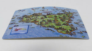 Cartolina in resina Mappa di Sicilia