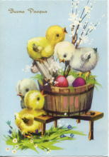 Carica l&#39;immagine nel visualizzatore di Gallery, Cartolina Buona Pasqua Saemec (S/393-2)