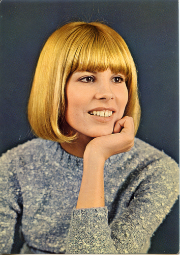 Cartolina Marisa Sannia - Grafiche Biondetti - Verona - Anni '60
