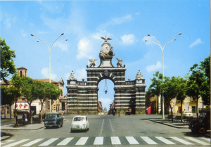 Cartolina Catania Porta Garibaldi (20) Kina Italia