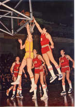 Carica l&#39;immagine nel visualizzatore di Gallery, Cartolina Sport Basket - Partita di Pallacanestro Camp. Italiano - Gmc (132)