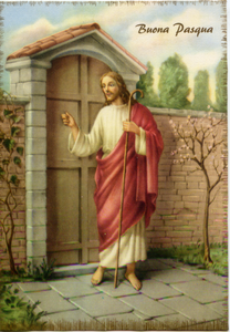 Cartolina Buona Pasqua Saemec S/272[2] - Tema Sacro