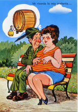 Carica l&#39;immagine nel visualizzatore di Gallery, Cartolina Militare Umoristica sugli Alpini (F/540) Kina Italia (2)