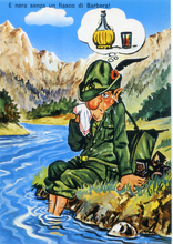 Carica l&#39;immagine nel visualizzatore di Gallery, Cartolina Militare Umoristica sugli Alpini (F/540) Kina Italia (6)