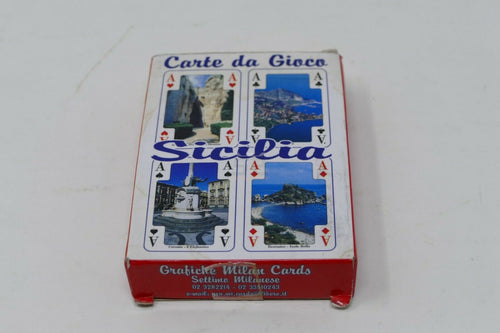 Carte da gioco Poker Sicilia - Grafiche Milan Cards
