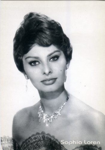 Cartolina Sophia Loren - Garami Milano