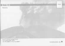 Carica l&#39;immagine nel visualizzatore di Gallery, Cartolina Etna Panorama [55259/C] Kina Italia