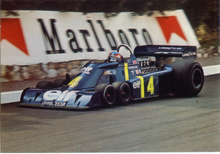 Carica l&#39;immagine nel visualizzatore di Gallery, Cartolina Auto Formula 1-Tyrrell P34-Patrick Depailler (F/596)Fotocelere s.r.l.