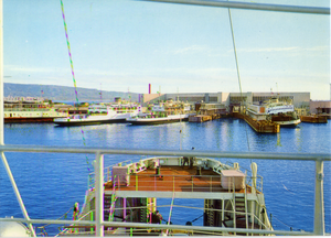 Cartolina Messina [Arrivo alla Stazione Marittima] - Continental S.r.l.