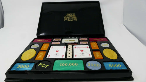 Scatola Poker Set Italcards - gettoni madreperlati, dadi poker e carte da poker
