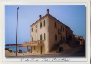 Cartolina La Casa di Montalbano a Punta Secca - Kina Italia