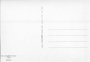 Cartolina Fantasia Italcards B/N (9810300) - Donna con bacinella e caraffa