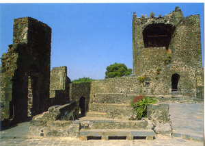 Cartolina Aci Castello - Interno del Castello (26937) Kina Italia