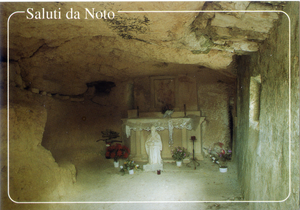 Cartolina Noto Grotta di San Corrado (34786/F) Kina Italia