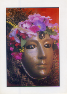 Cartolina Fantasia Italcards Free Time Collection (9820147)Maschera di Carnevale