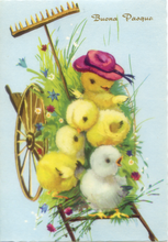 Carica l&#39;immagine nel visualizzatore di Gallery, Cartolina Buona Pasqua Saemec (S/393-5)