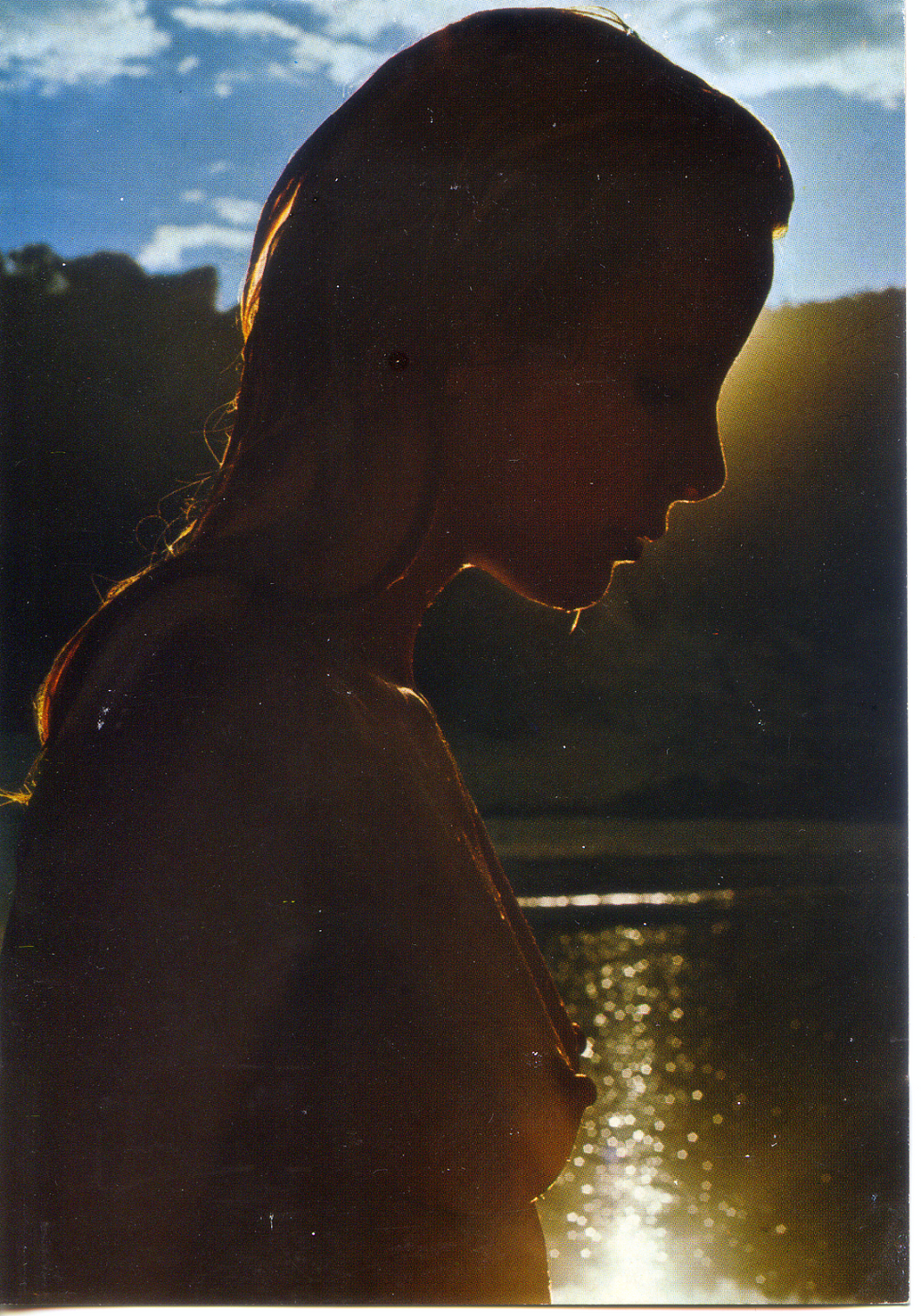 Cartolina Nudo di Donna in Penombra- Kina Italia F/620 (9)