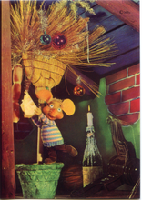 Carica l&#39;immagine nel visualizzatore di Gallery, Cartolina Topo Gigio con Albero di Natale ©MPp (14/61) Edizioni Del Colombo