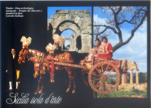 Cartolina Sicilia isola d'arte (26268-F) - Kina Italia