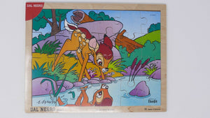 Puzzle Walt Disney in legno di Dal Negro