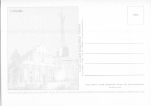 Cartolina Saluti da Catania [1006] Officina Grafica Bolognese
