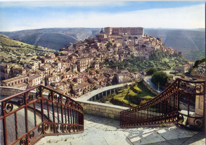 Cartolina Ragusa Panorama S. Maria delle Scale (10) SAR