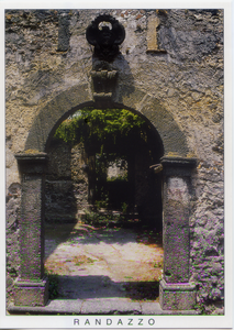 Cartolina Randazzo Via degli Orti - Porta [56857] Kina Italia