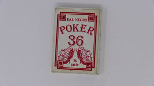 Poker 36 carte Dal Negro - Carte da gioco