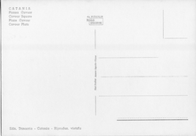 Carica l&#39;immagine nel visualizzatore di Gallery, Cartolina Catania Piazza Cavour - Stab Grafico Cesare Capello Milano Anni &#39;60