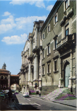 Carica l&#39;immagine nel visualizzatore di Gallery, Cartolina Catania Via Crociferi [5] Kina Italia - Vintage